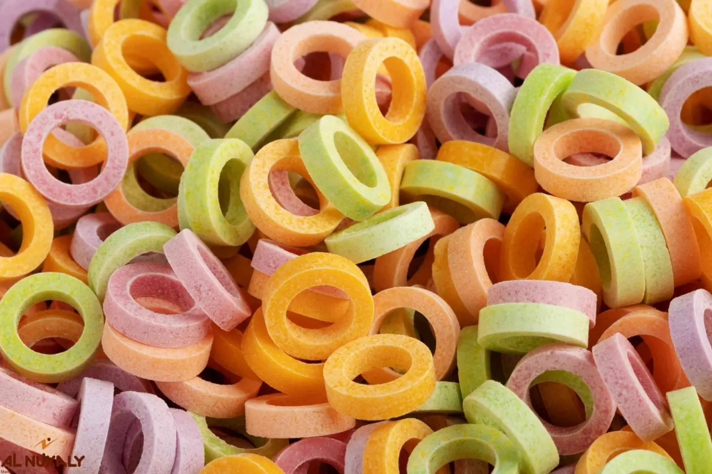 حلاوه النقلي حلقات فواكهه هشه