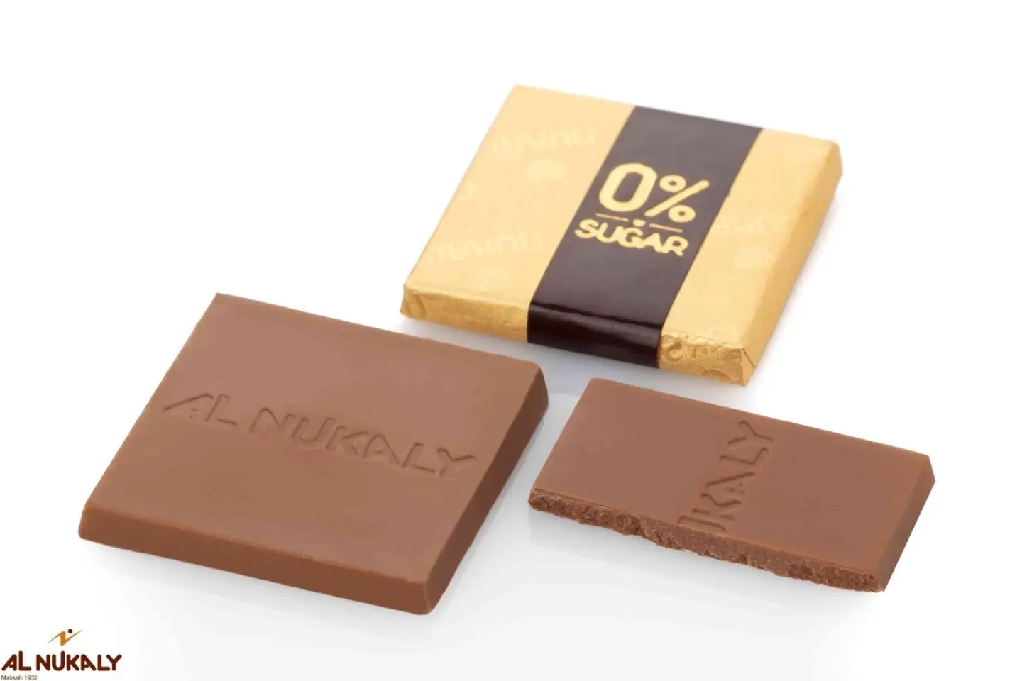 شوكولاته حليب ساده خالي من السكر