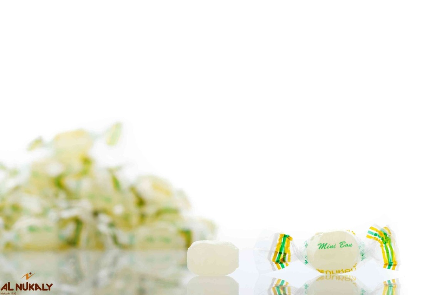 حلاوة النقلي ميني بون بنكهة النعناع الحار