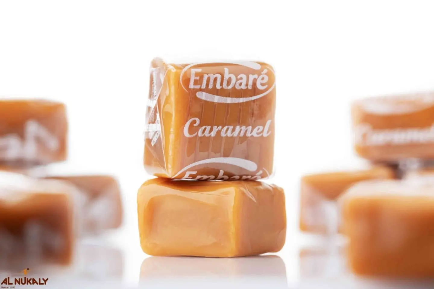 حلاوه مكعبات كراميل وحليب