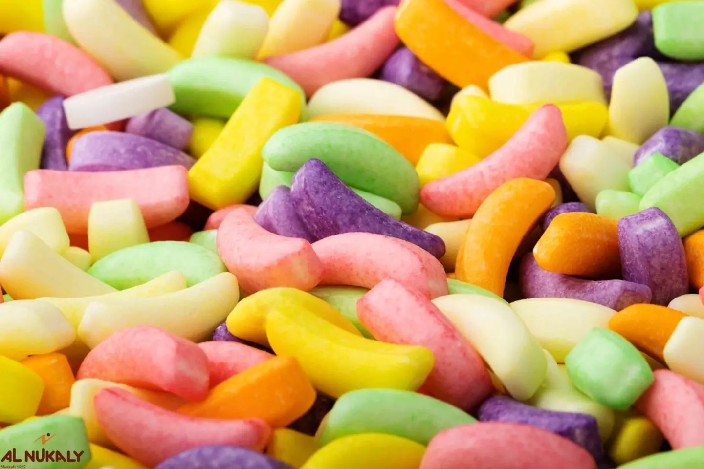 حلاوه النقلي فواكهه قطع