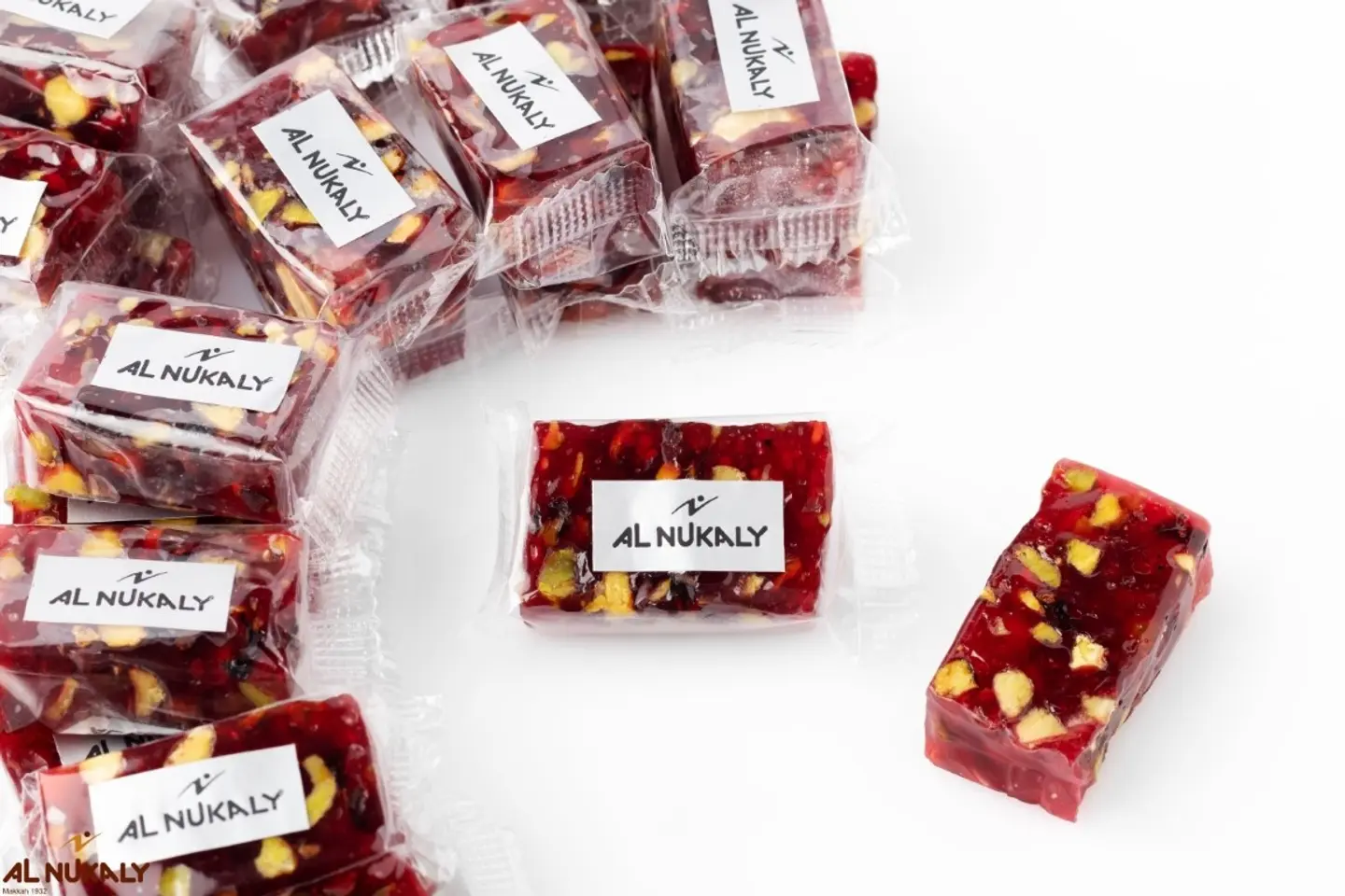 حلقوم النقلي رمان وفستق