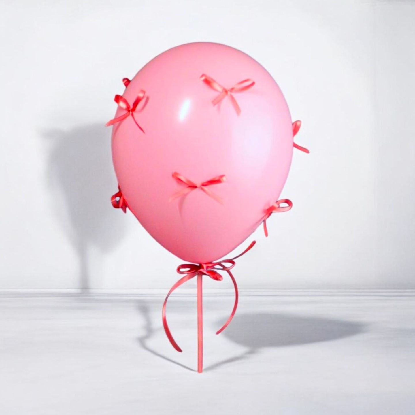 Pink Balloon Decorated With Funkat