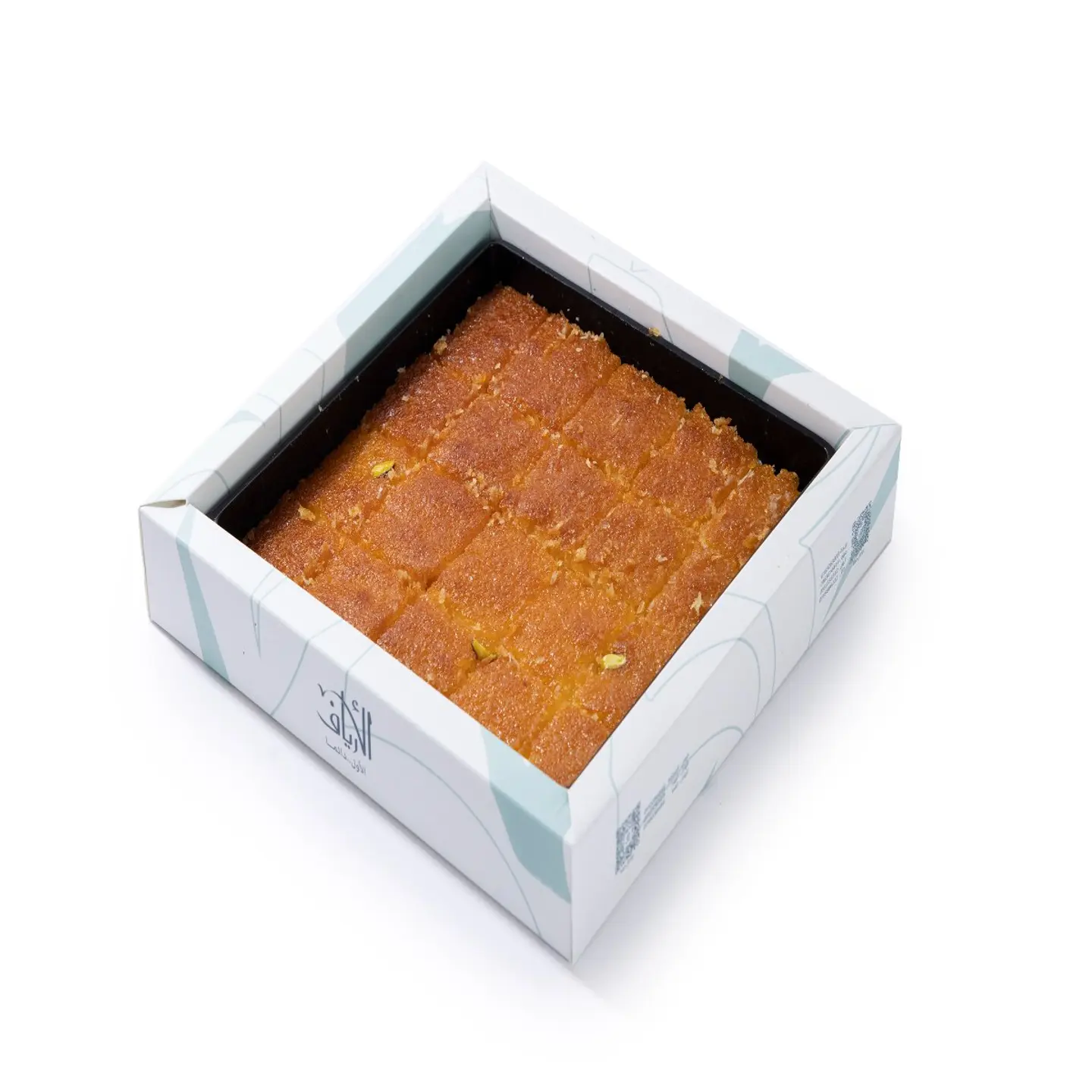 نص كيلو بسبوسة قشطة