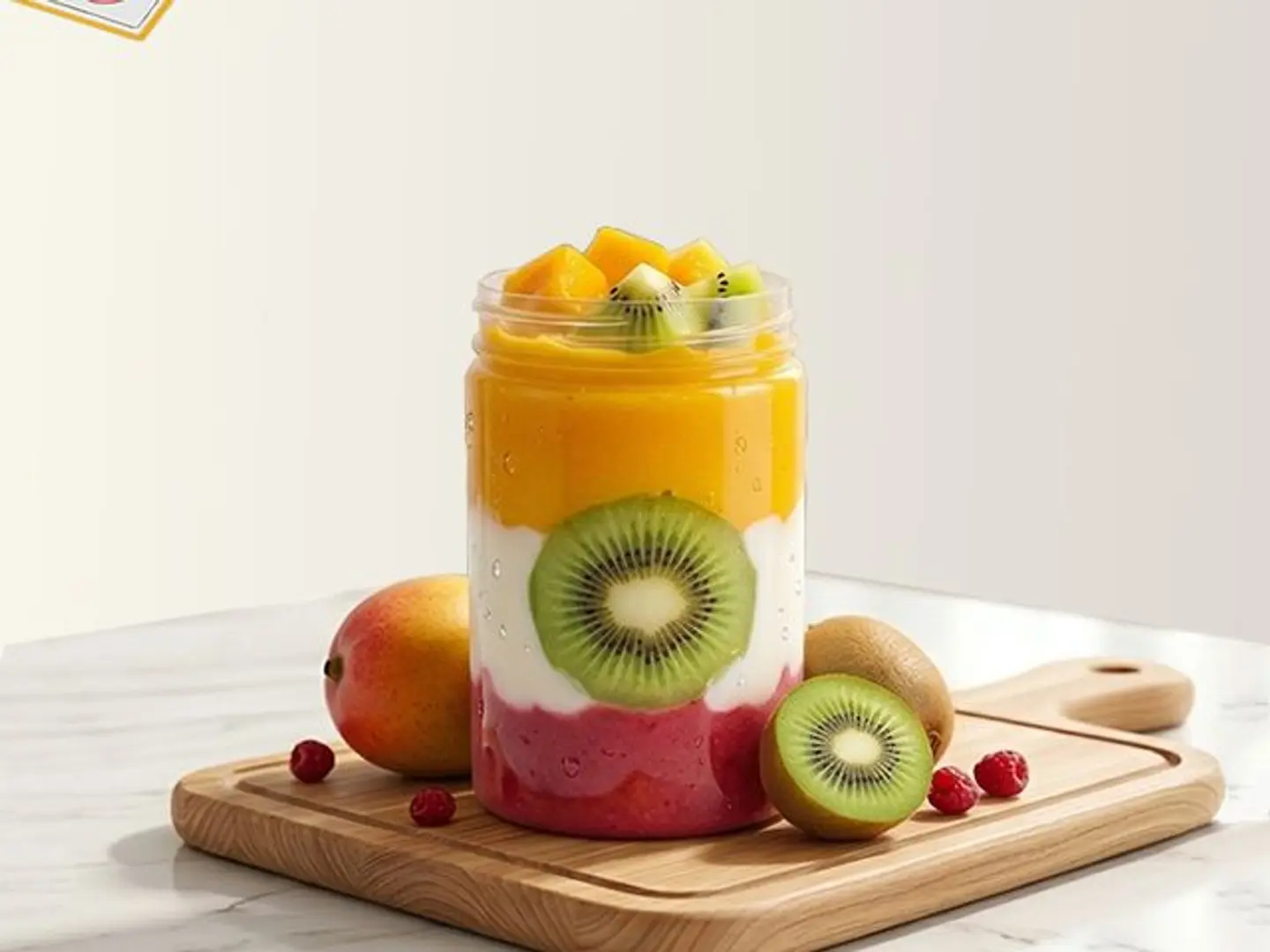 ديسير فواكه بالكريمه