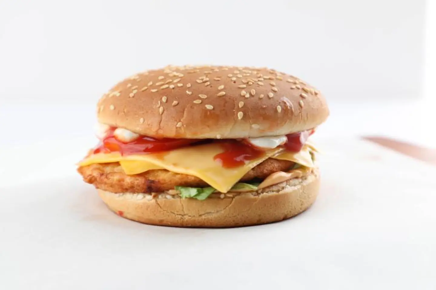 Chicken Saj Burger Sh