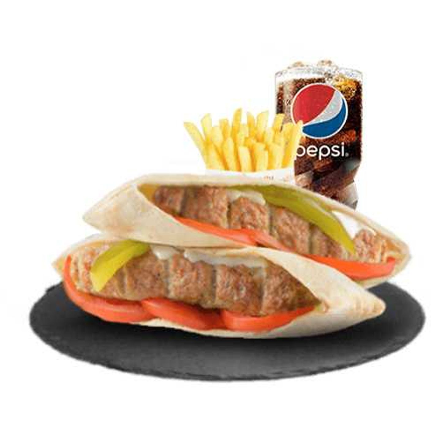 Kabab Sandwich Meal