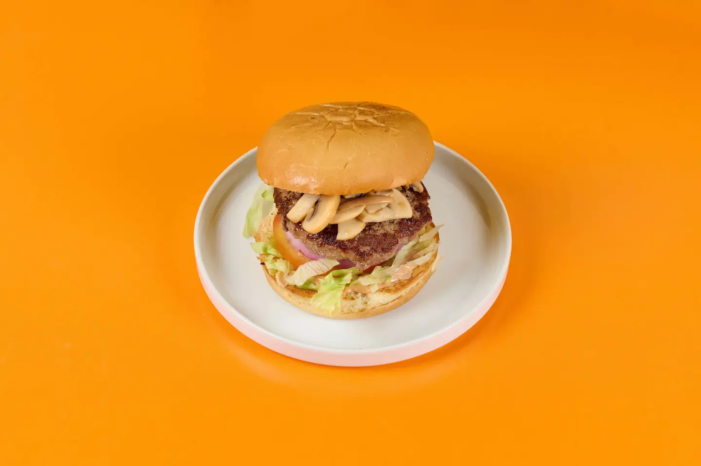 تشيزي مشروم برجر