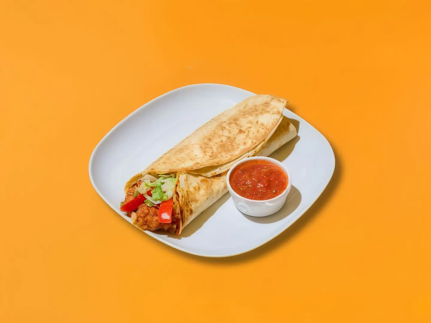 بوريتو الدجاج