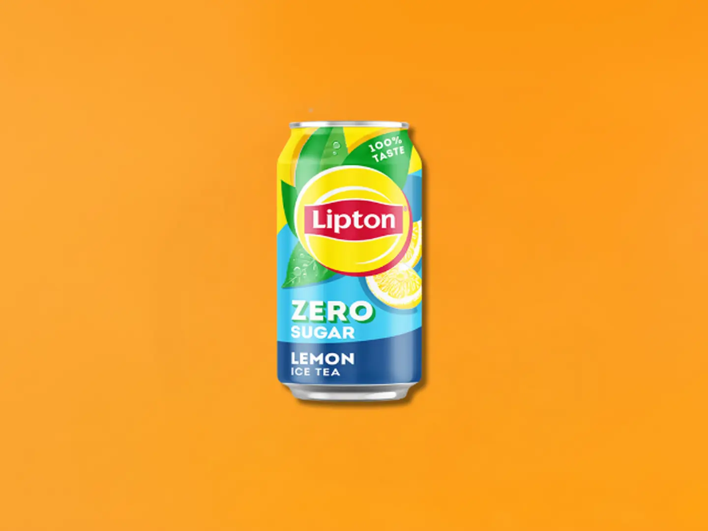 ايس تي خالي من السكر بنكهة الليمون