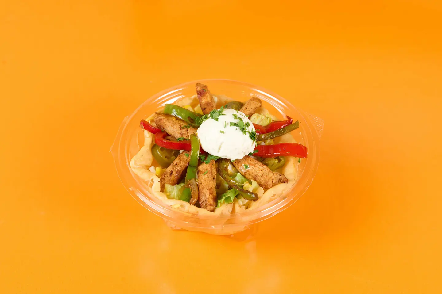 سلطة فاهيتا الدجاج