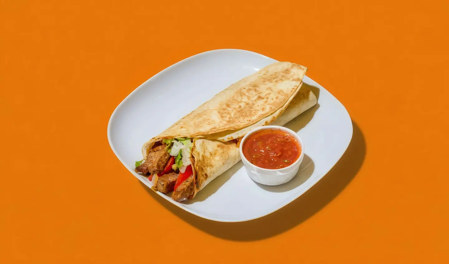 بوريتو اللحم