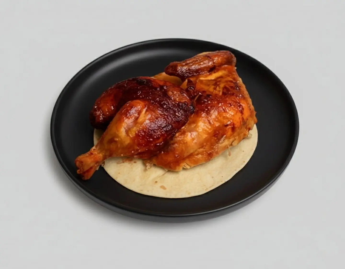 نصف حبة دجاج محمر سادة