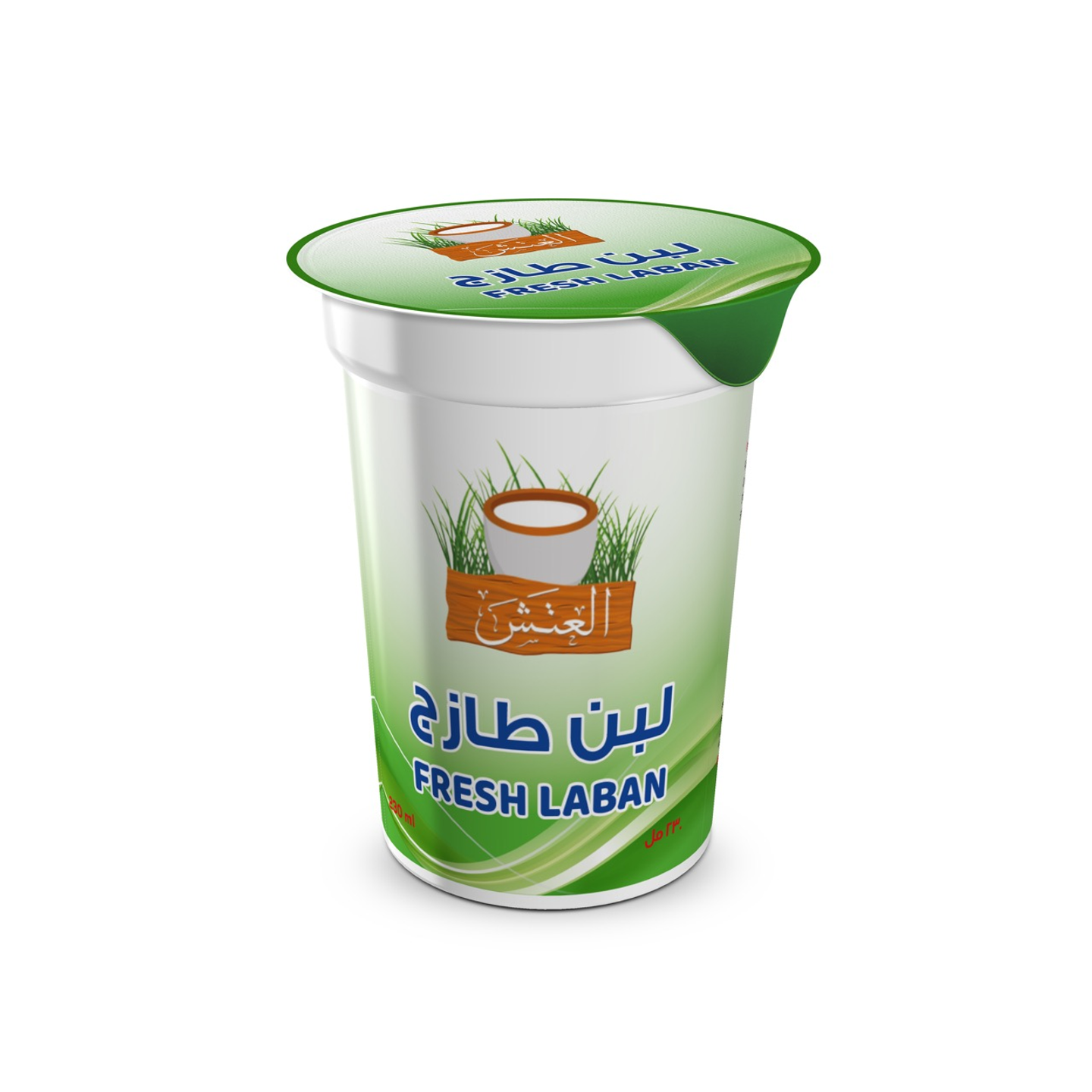 لبن العتش