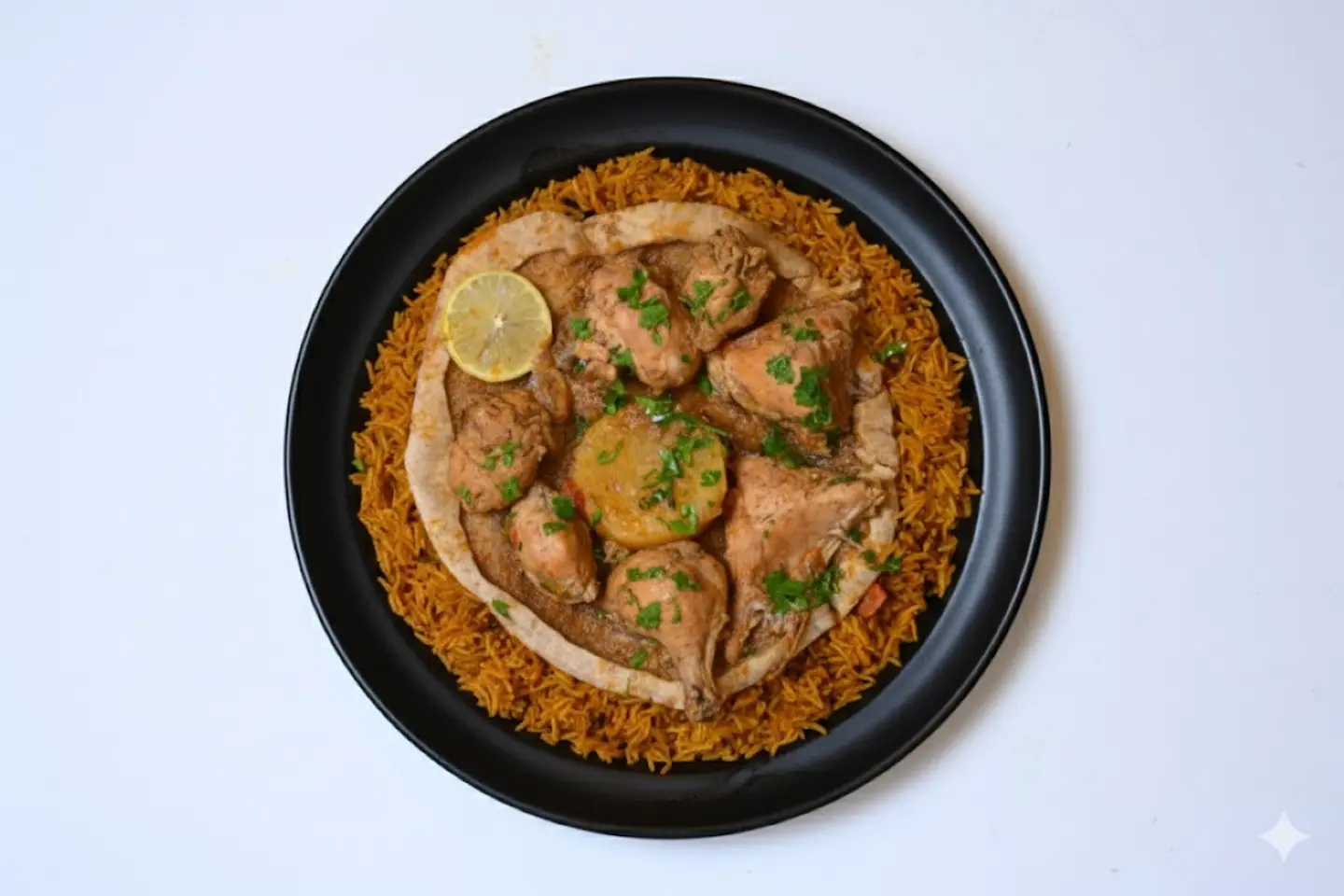 نصف حبة مكموت دجاج