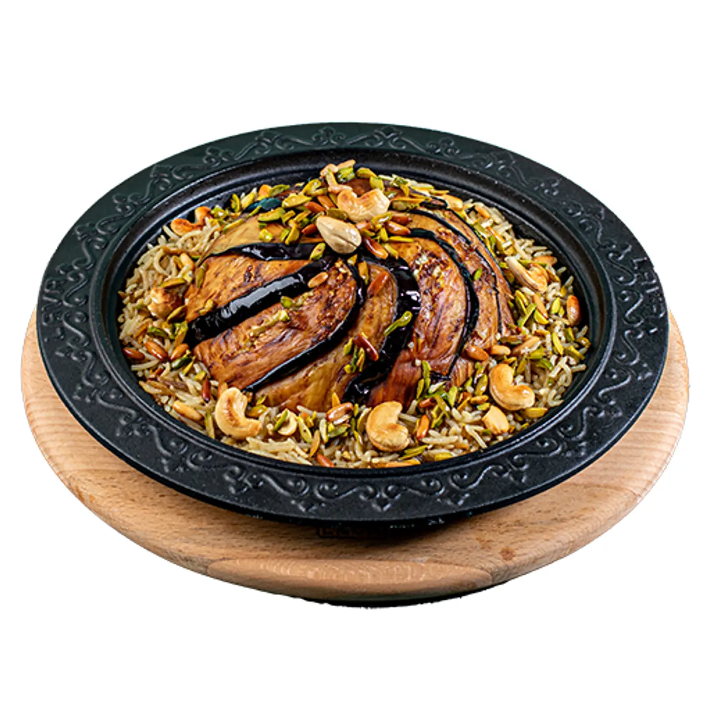 مقلوبة باذنجان (لحم)