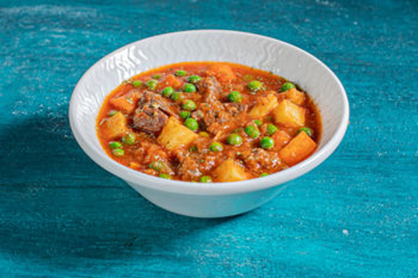 Peas With Potatoes Carrots & Beef