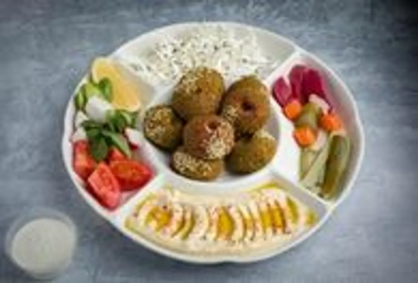Large Mixed Falafel Platter