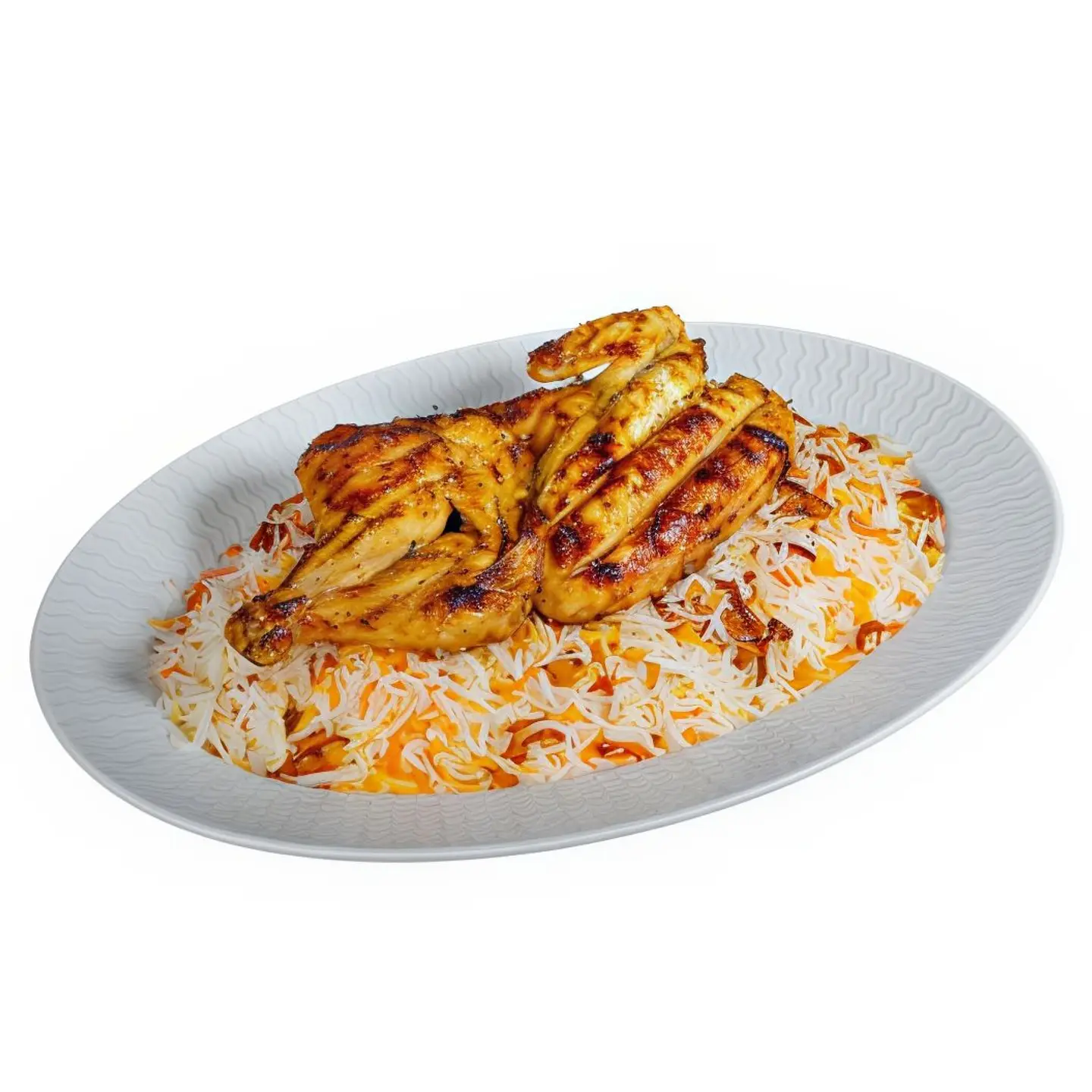 دجاج فحم بدون رز