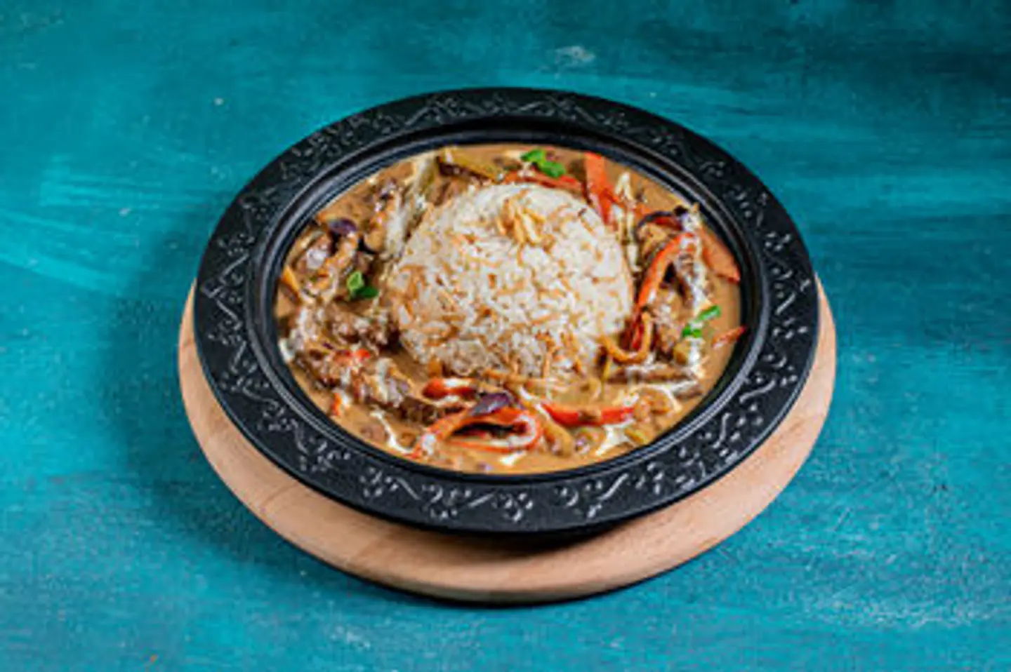 مقلوبة باذنجان (لحم)