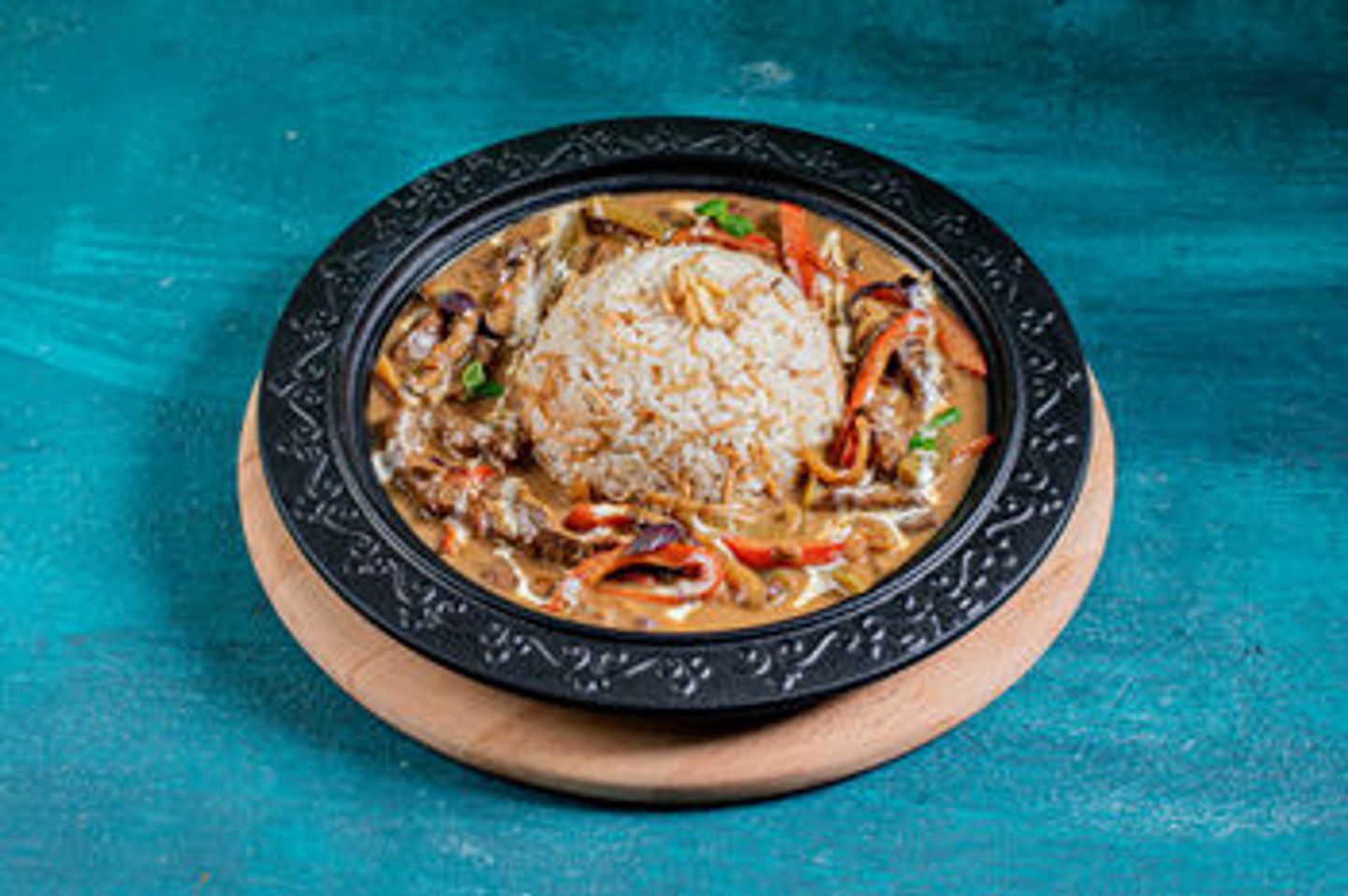 مقلوبة باذنجان (لحم)