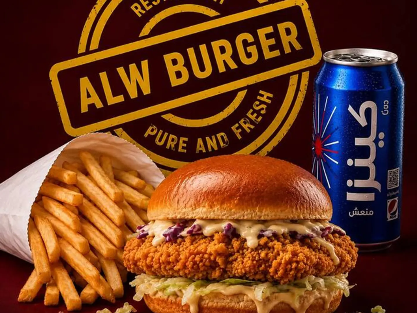 Chicken Burger Meal