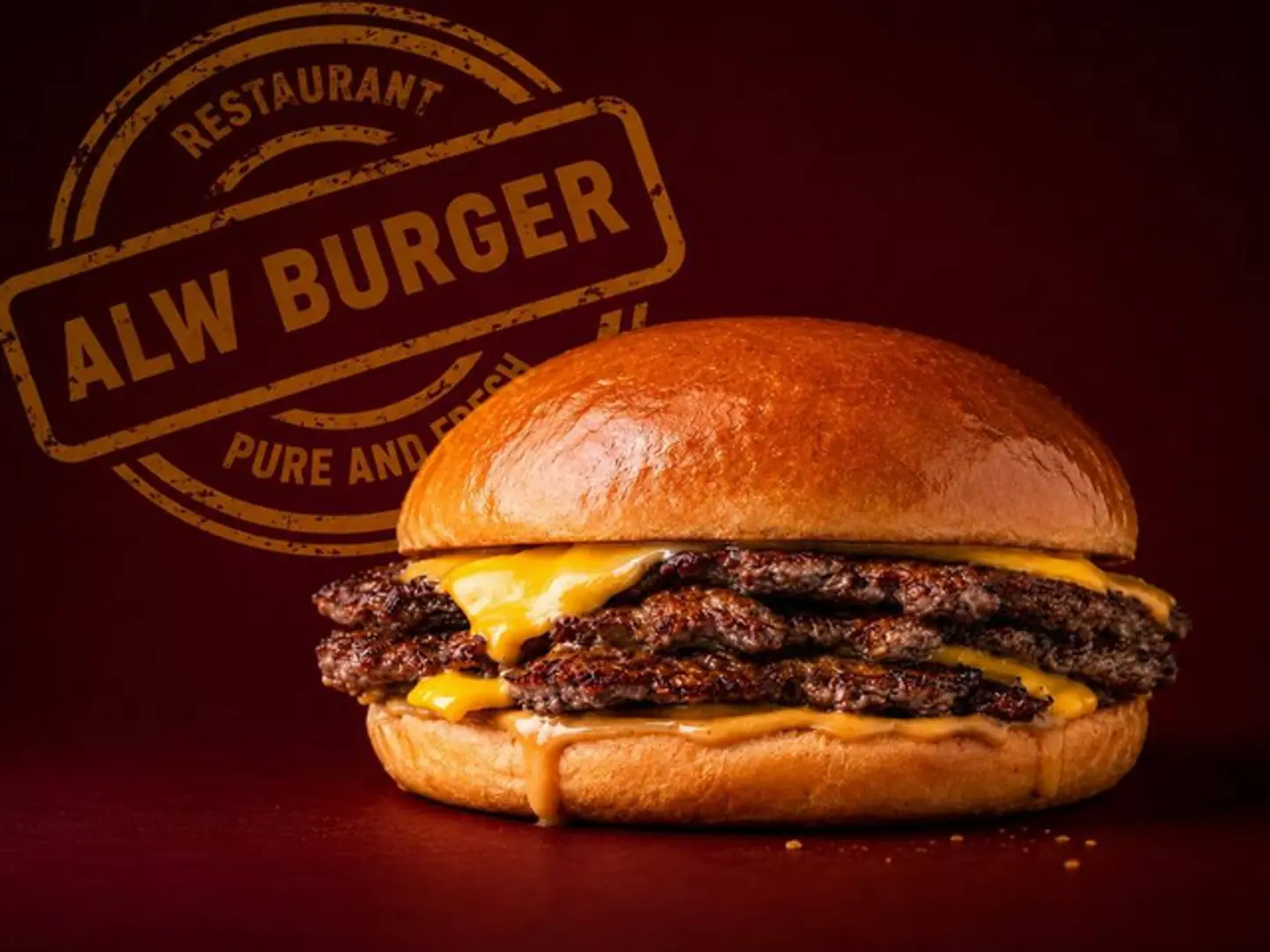 Triple Beef Burger