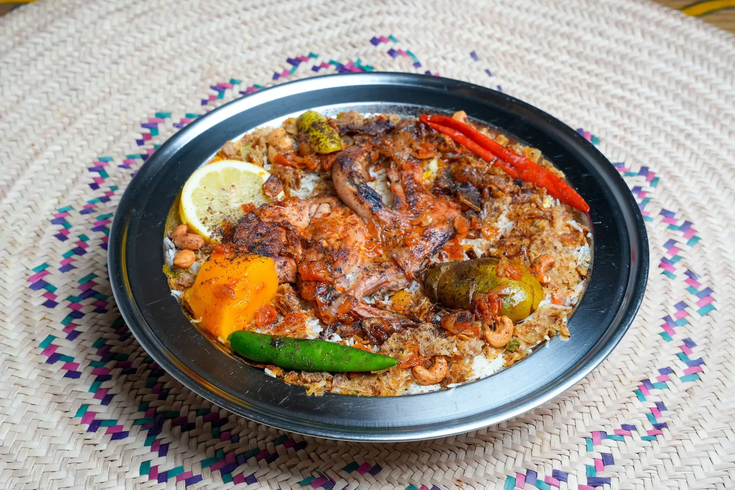دجاج مظبي (نصف حبة)