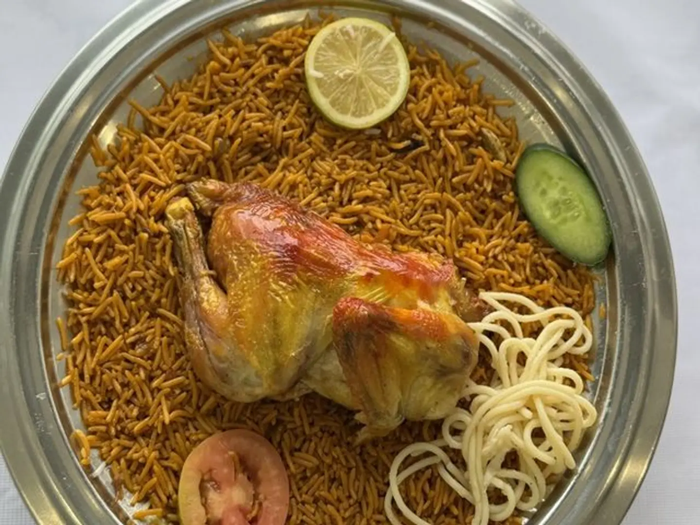 Half Mandi Chicken Bukhari Rice