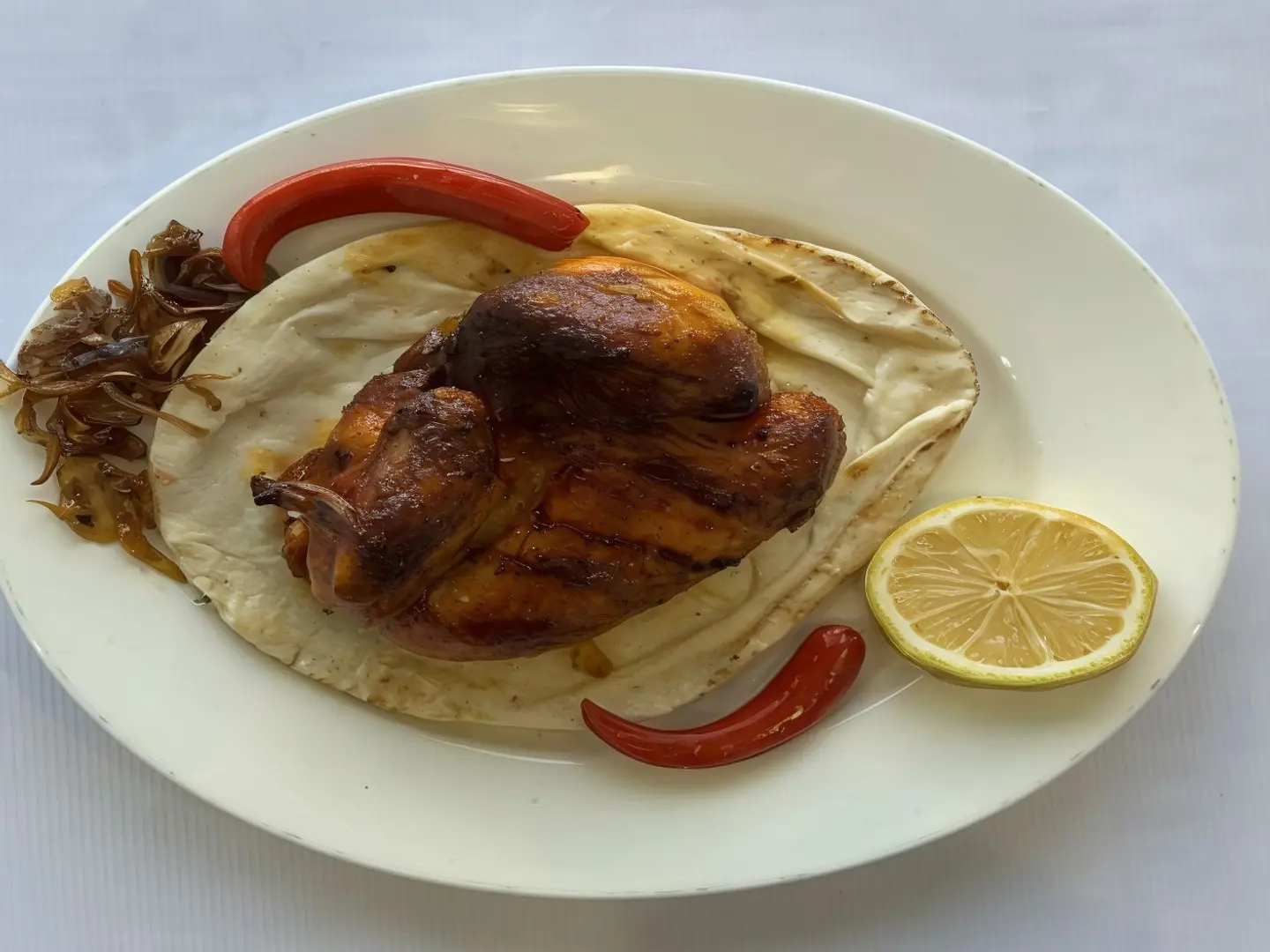 Half Plain Grill Chicken