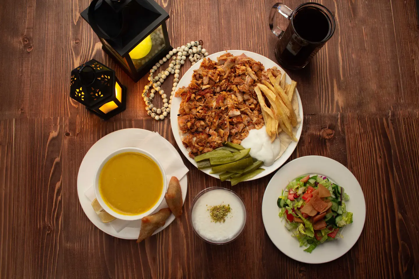 عرض افطار شاورما