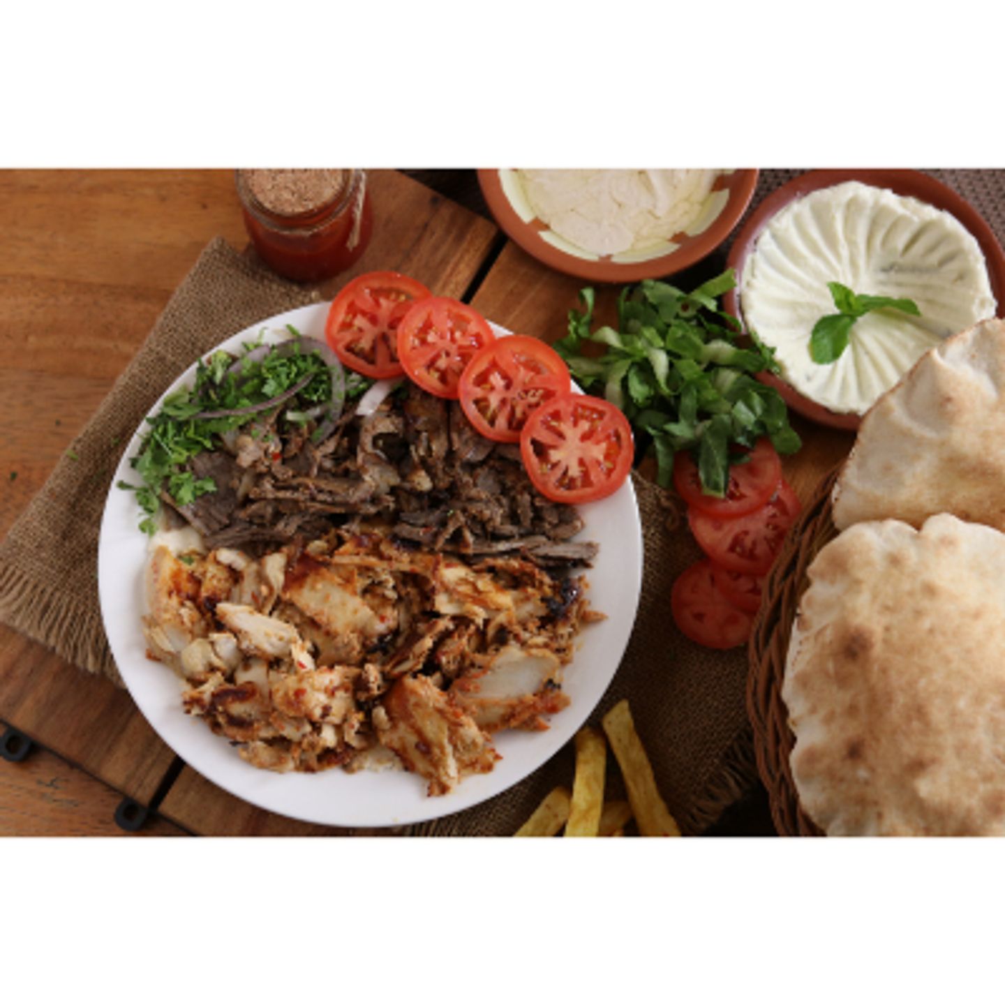 Mixed Shawarma Plate