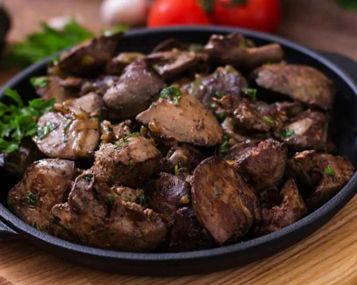 كبدة مشوية