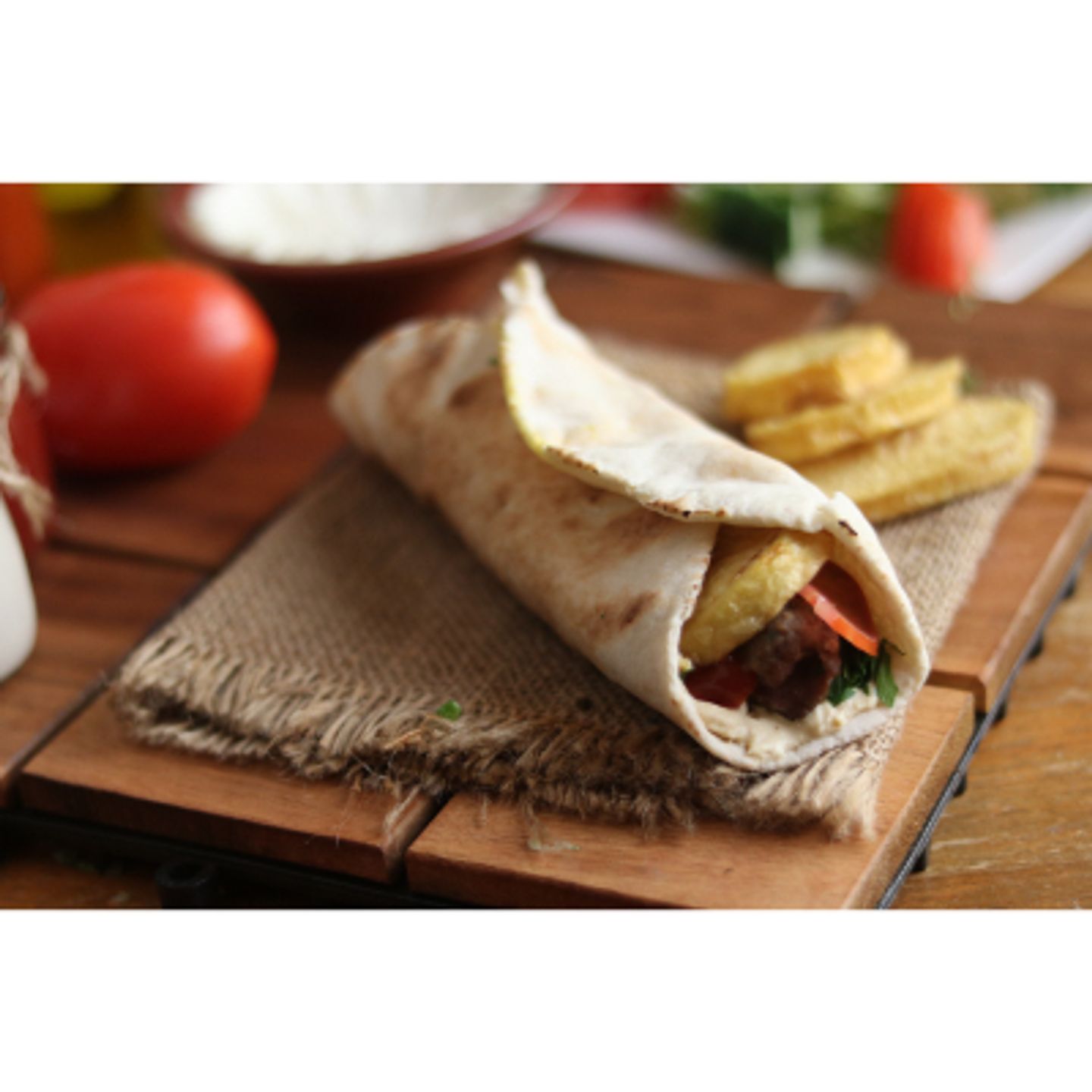 Meat Kebab Sandwich