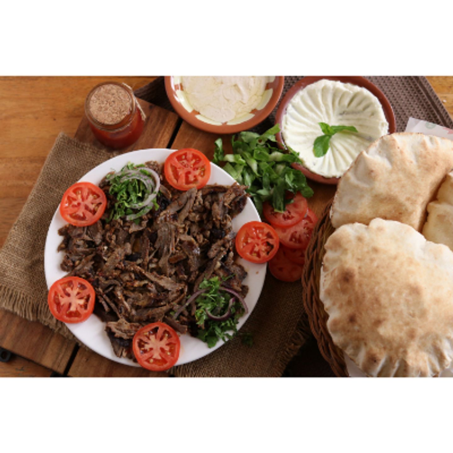 Meat Shawarma Plate