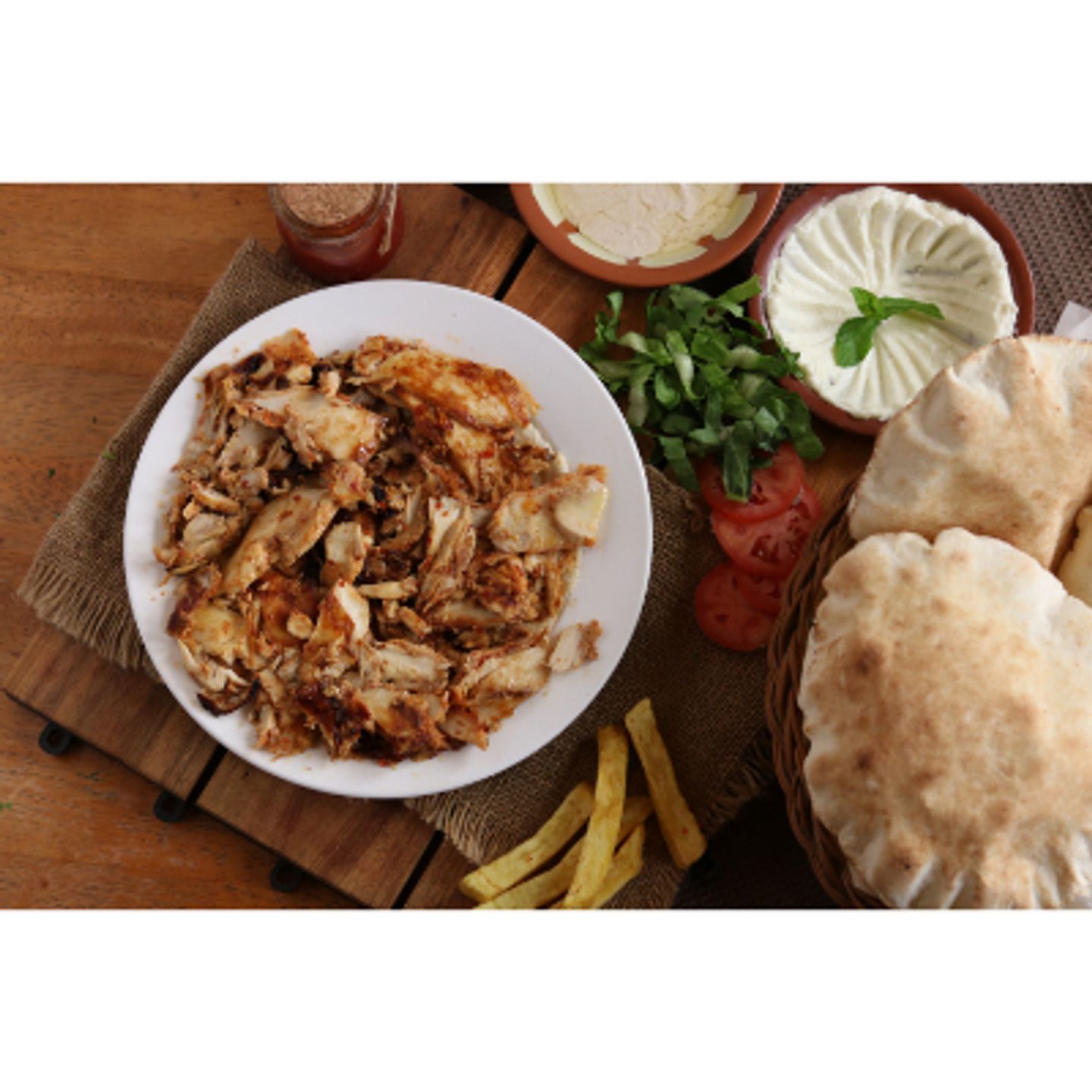 Chicken Shawarma Plate
