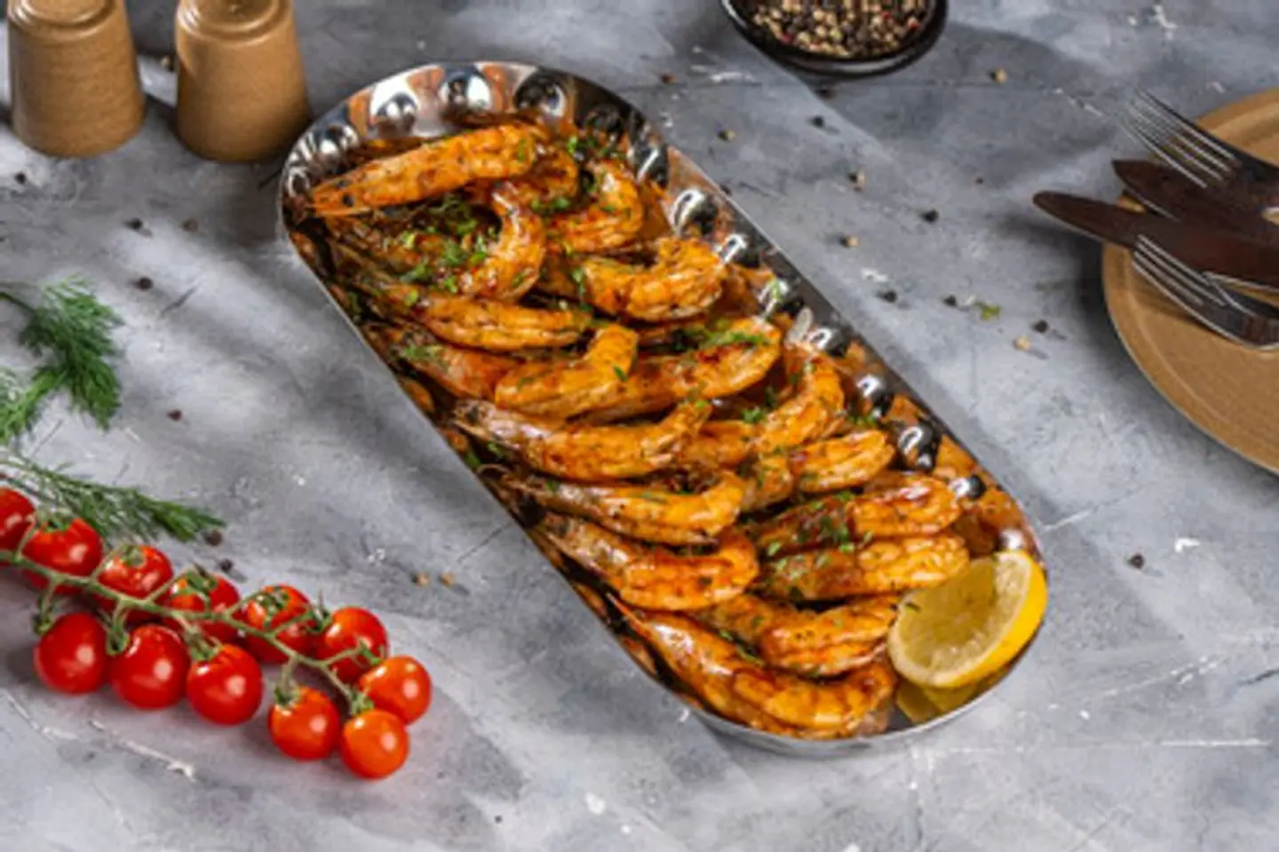 Grilled Large Prawns 500 Grams