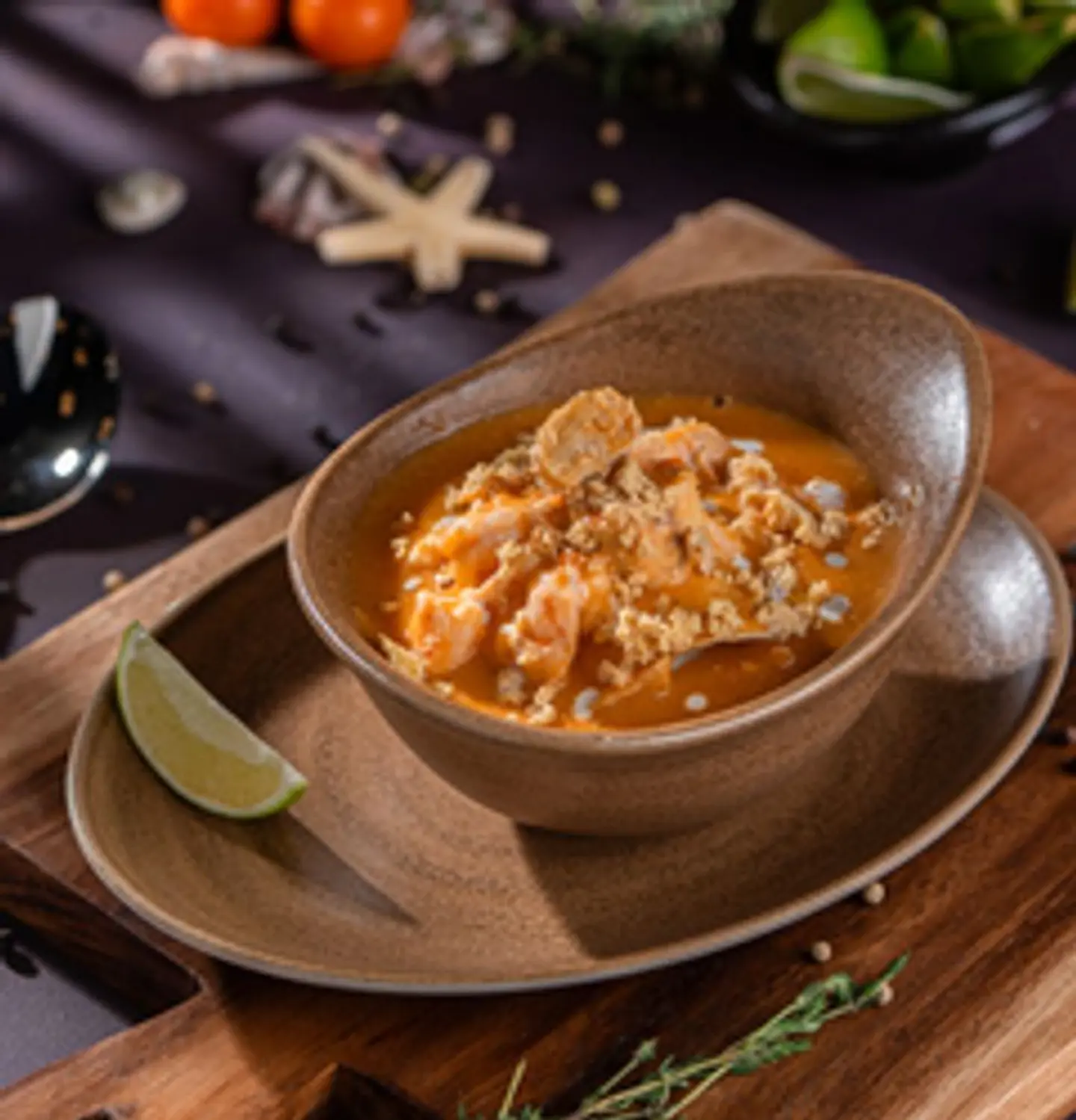 Shrimp Soup With Roe