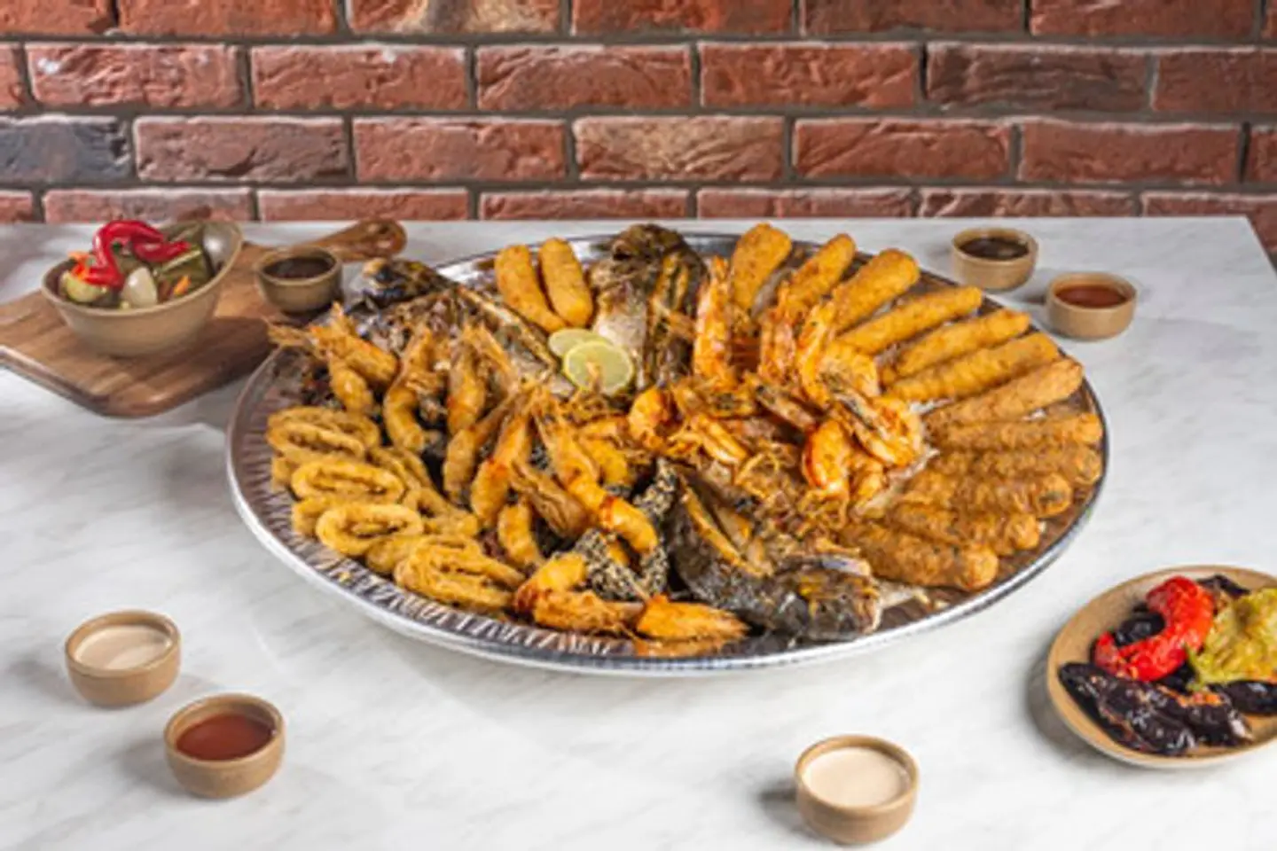 Sea Bream Dish From Fish City