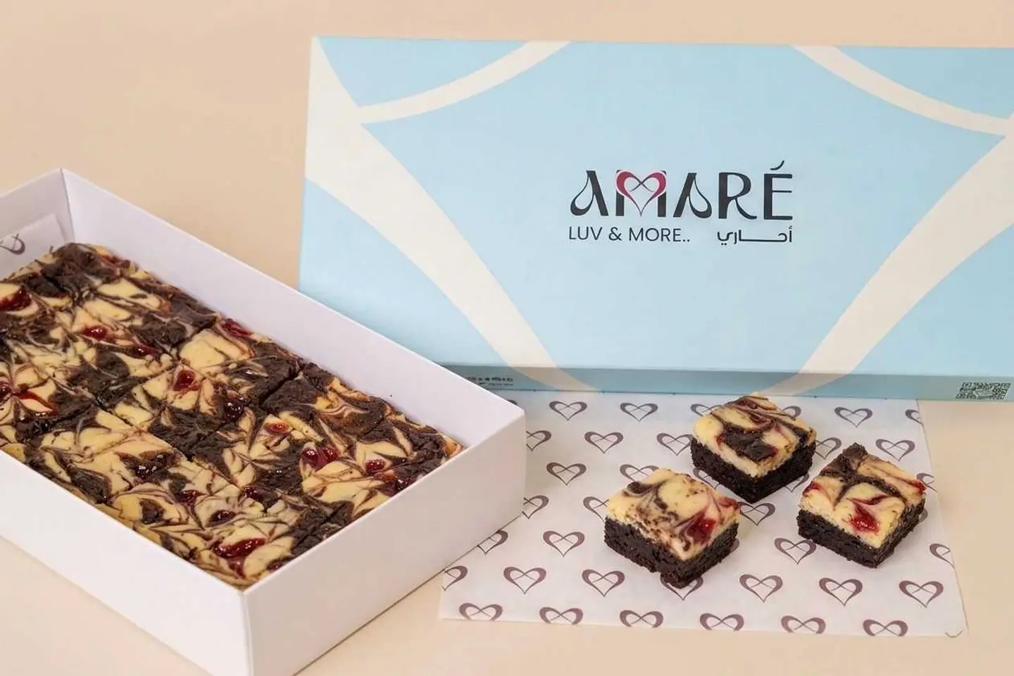 براونيز تشيز كيك (27 قطعة)