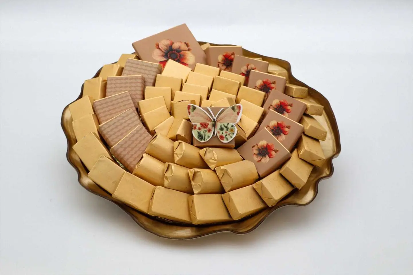 صحن اميتشي شوكولا مغلف 865 جم