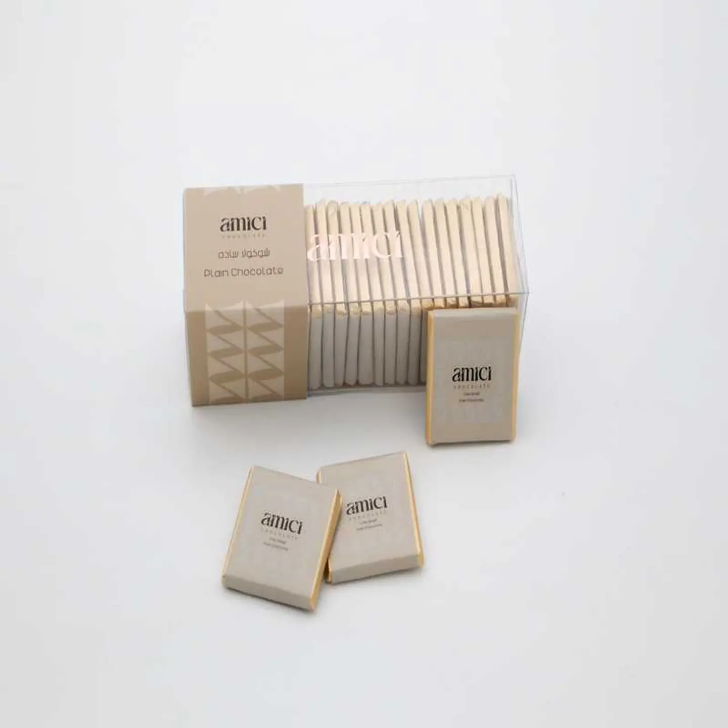 علبة المزاج الصغيرة شوكولاته بالحليب