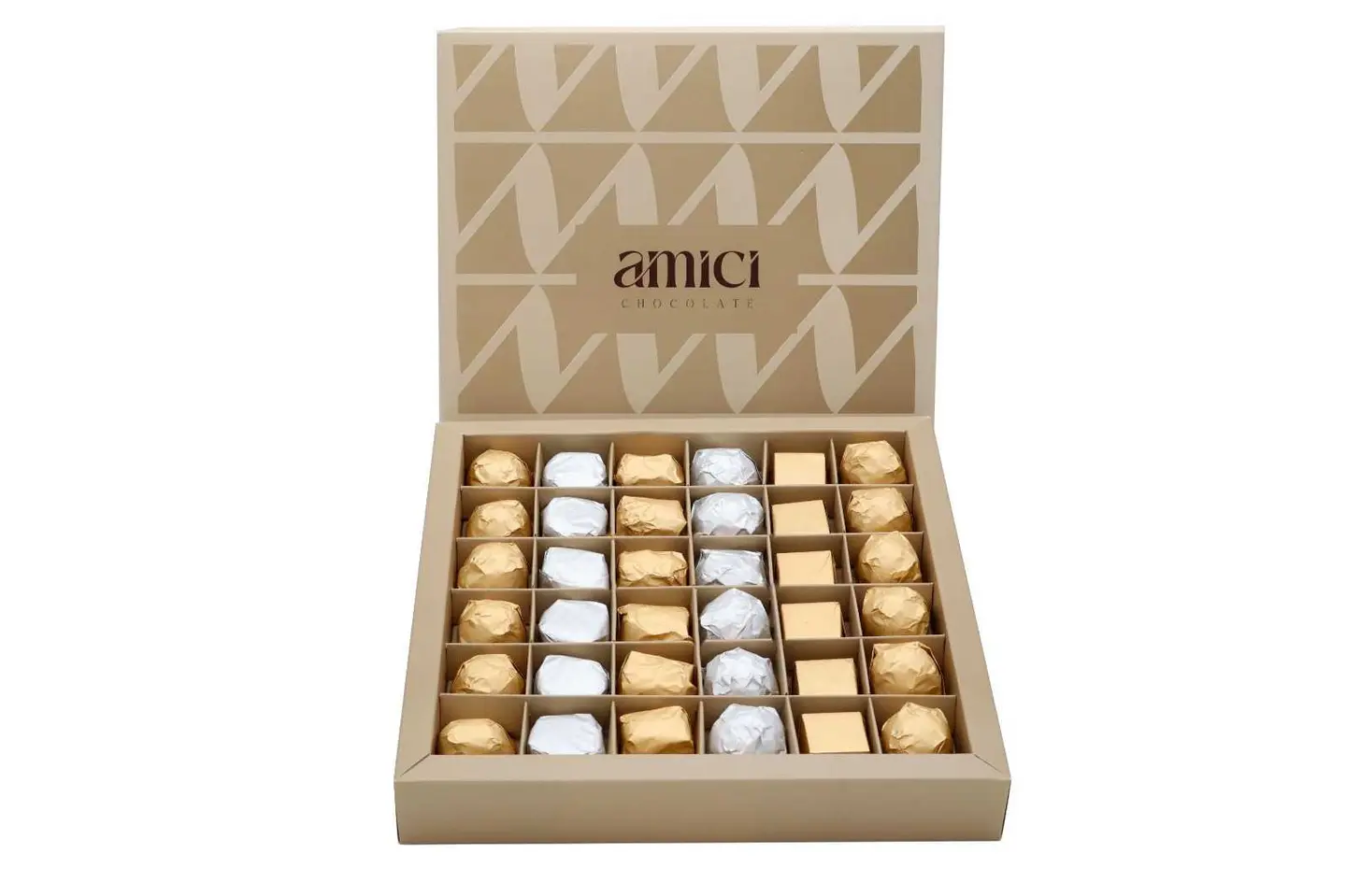 علبة شوكولا هدية - مغلف