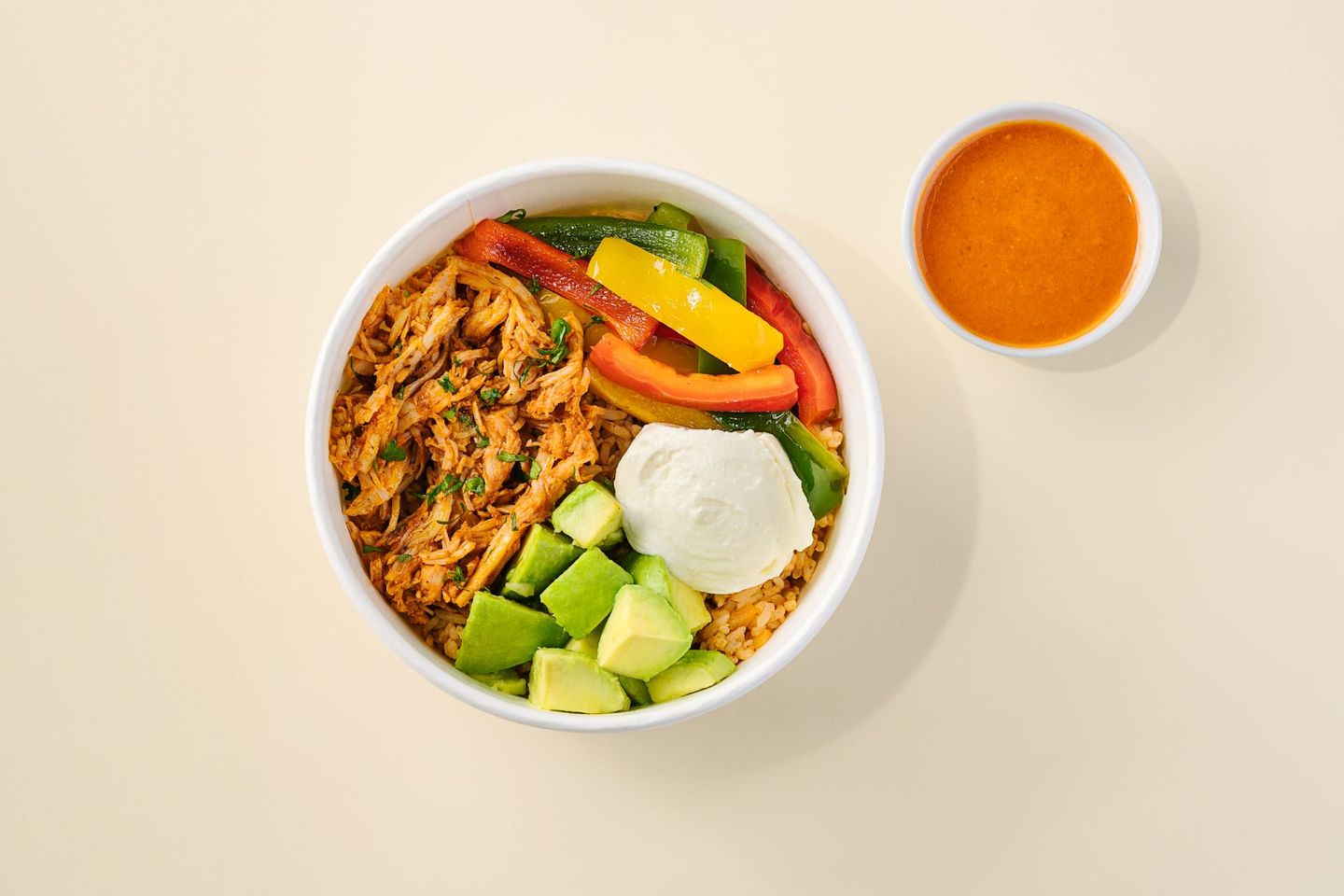 Mexican Pulled Chicken Burrito Bowl