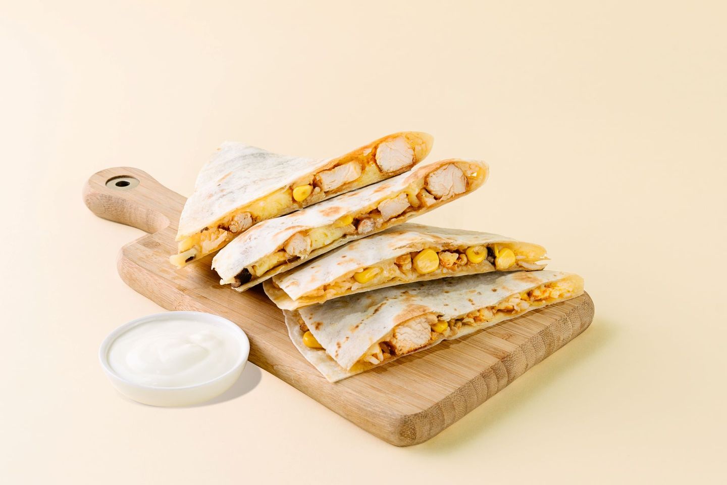 Loaded Chicken Quesadilla
