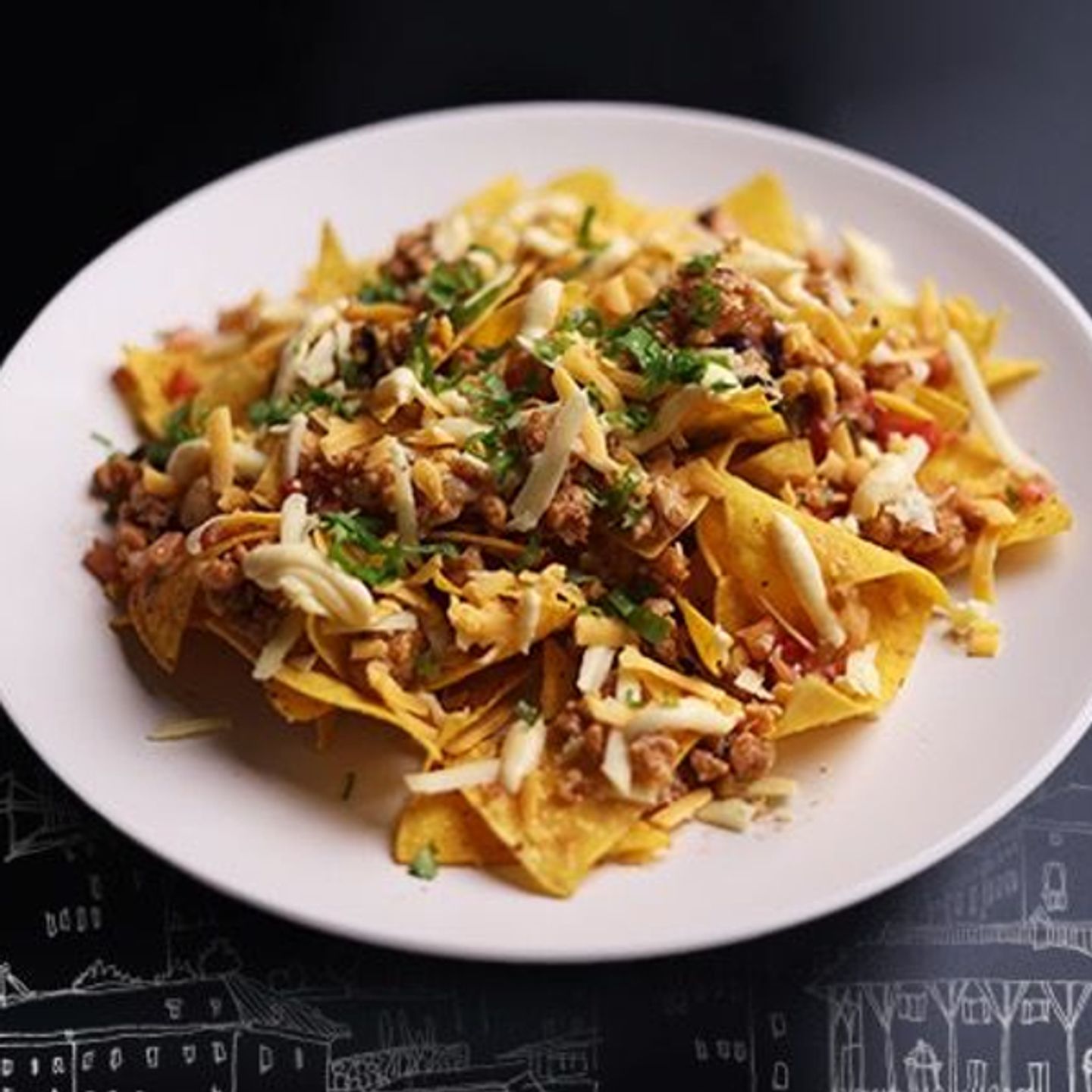 Chicken Loaded Nachos