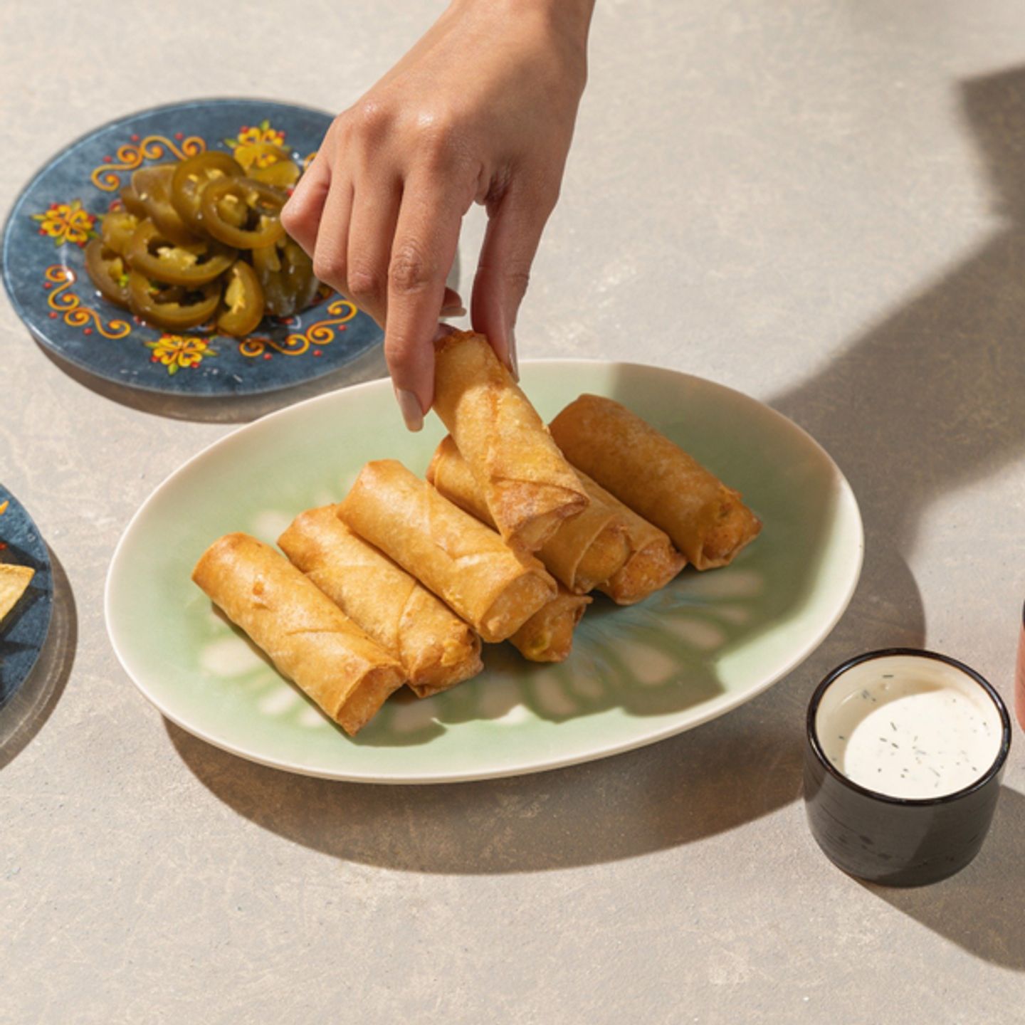 Jalapeño Cheese Rolls