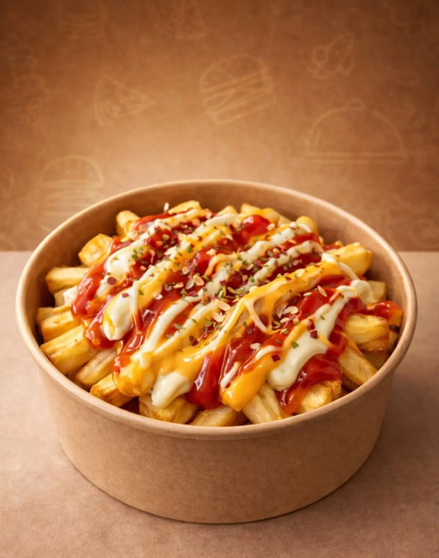 بطاطس مقلي سادة