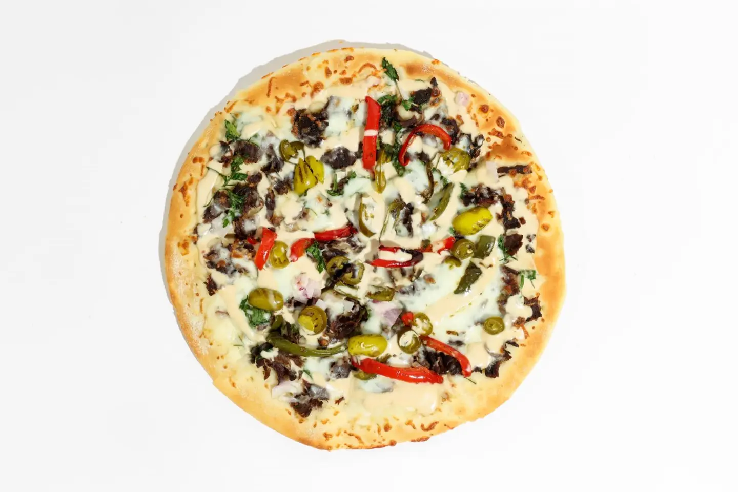 Meat Shawarma Pizza