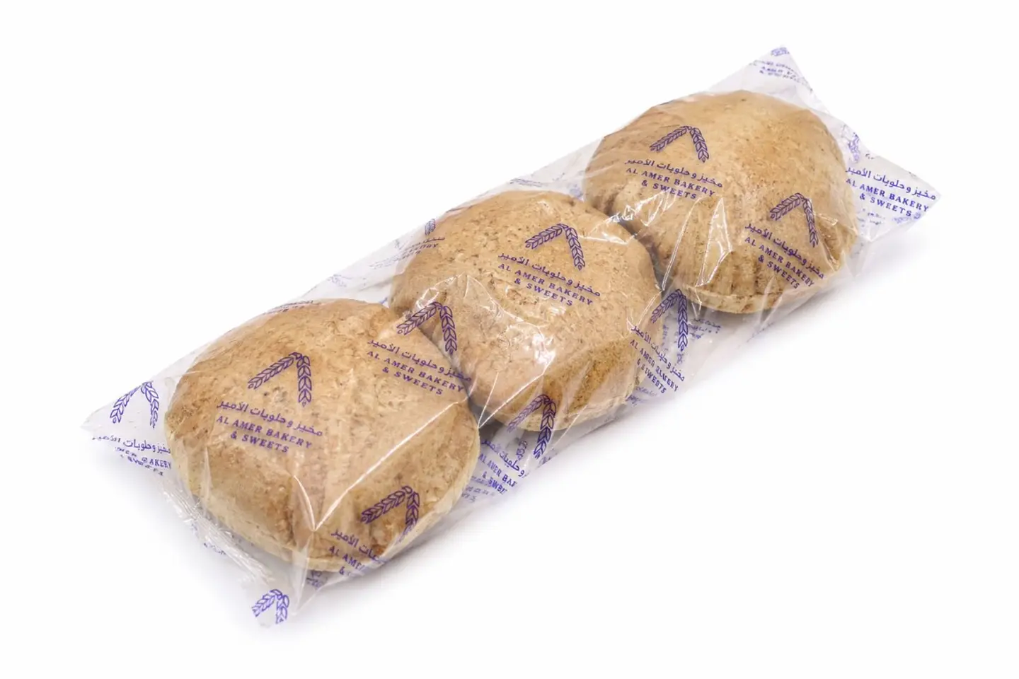Burger Buns Brown 3 Pcs